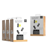 ست میکروفن بی سیم موکسوم مدل MX-AX65 با درگاه اتصال لایتنینگ