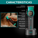 ماشین اصلاح موی سر و صورت شارژی وی جی ار مدل V-885C