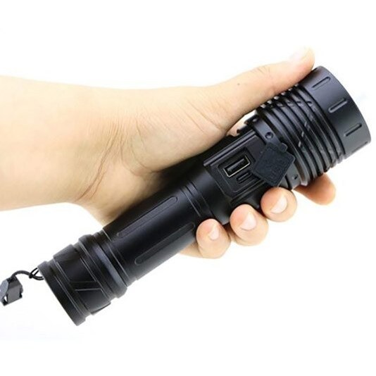 چراغ قوه پلیسی دو رنگ اسمال سان Small Sun ZY-A58