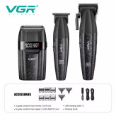 مجموعه 3 عددی ماشین اصلاح موی سر و صورت وی جی ار مدل V-640 s3