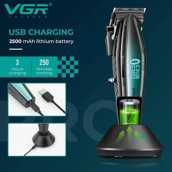 ماشین اصلاح موی سر و صورت وی جی ار مدل V-270