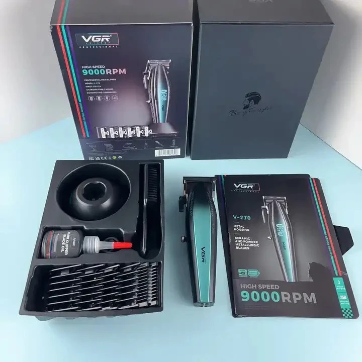 ماشین اصلاح موی سر و صورت وی جی ار مدل V-270