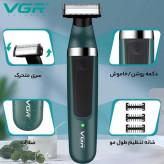 ست ماشین اصلاح موی صورت و بدن وی جی آر مدل 393