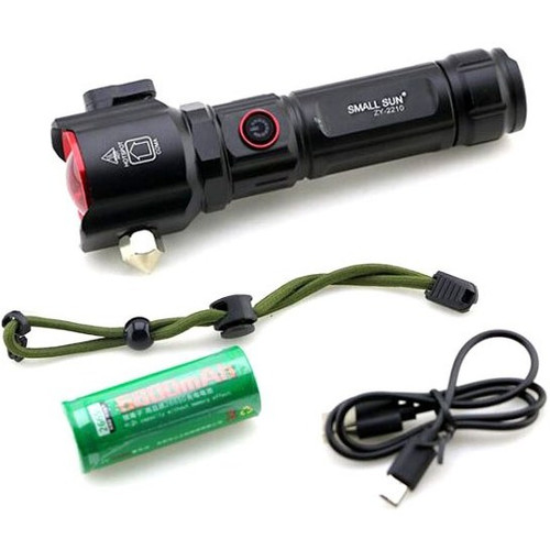 چراغ قوه دستی اسمال سان مدل ZY2210 با باتری ۴۸۰۰ میلی آمپر و LED مهتابی