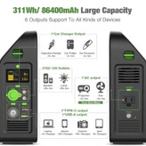 پاور استیشن قابل حمل قابل 300 وات 86400 میلی آمپر اورجینال برند GRUNDIG