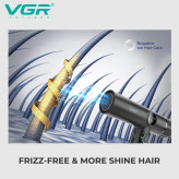 سشوار برسدار چرخشی 1900 وات وی جی ار مدل v-401