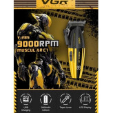 ماشین اصلاح موی سر و صورت شارژی وی جی ار مدل V-285