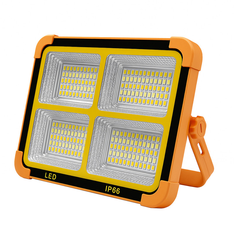 پروژکتور شارژی و خورشیدی وارسو مدل JY-IP66 288LED